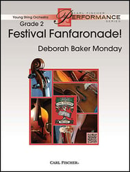 Festival Fanfaronade Orchestra sheet music cover Thumbnail